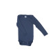 Cosilana long sleeved body 70% wool/30% silk, navy (71053)