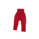 Cosilana broekje 70% wol 30% zijde met omslag om te vouwen tot maillot, rood (71018)