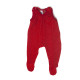 Cosilana baby romper long legs, sleeveless 100% wol red (45090)