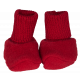 Reiff woolfleece booties red
