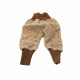 Cosilana pants woolcottonfleece brown (48925)