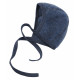 Engel Natur woolfleece bonnet blue melange