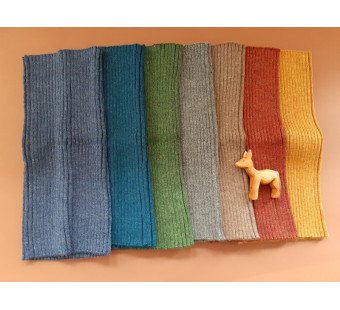 De Colores rekbare buikband van baby alpaca in diverse kleuren