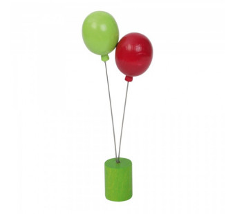 Ahrens Spielzeug steker ballonnen groen en rood