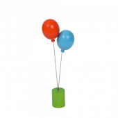 Ahrens Spielzeug figurine balloons blue and orange