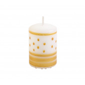 Ahrens Spielzeug waxine candle red with white dots