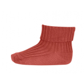 MP Denmark cotton rib socks  canyon rose (831)