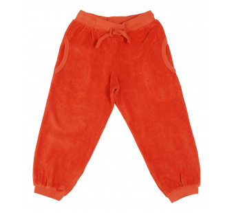 Duns Sweden terry long pants orange rust