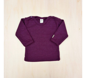 Lilano wool silk longsleeve purple