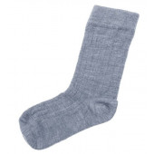 Joha dunne sokken 76% wol (5008) blauwgrijs