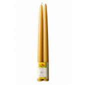 Dipam set of two bee wax candle 2,2*30cm 14 burning hours