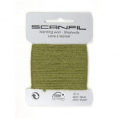 Scanfil mending wool moss green 096