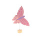 Grimms steker vlinder roze (4240)