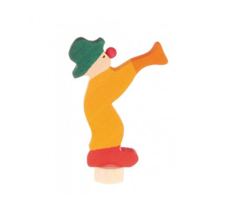 Grimms  traditional figurine clown yellow (3830)