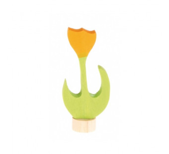 Grimms traditional figurine tulip yellow (3680)