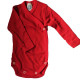 Cosilana long sleeved wrap-around body 70% wool 30% silk red (71063)
