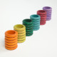 Grapat set of 36 rings in autumn colours (16-157)